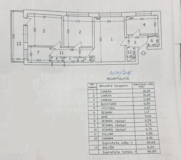 Iancului metrou un minut 3 camere instalatii noi